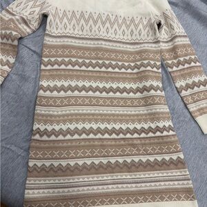 Little Girls Children’s Place Beige Patterned Sweater
